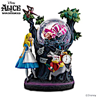 Disney Alice In Wonderland Glitter Globe