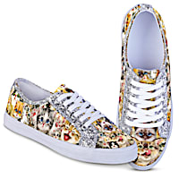 Kayomi Harai "Cats With Purr-sonality" Ever-Sparkle Shoes