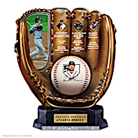 Freddie Freeman Cold-Cast Bronze Glove Tribute Sculpture