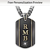 Be Bold, Be You Personalized Pendant Necklace