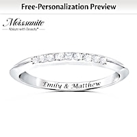 True Love Personalized Wedding Ring