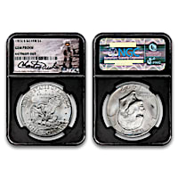 The 50th Anniversary Of Apollo 17 Silver Dollar Proof Coin