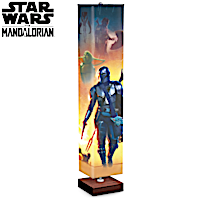 STAR WARS The Mandalorian Four-Sided Floor Lamp