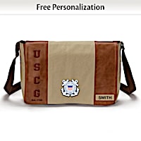 U.S. Coast Guard Personalized Messenger Bag