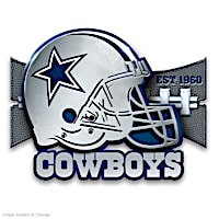 NFL Dallas Cowboys 3D Metal Sign With LED Backlights