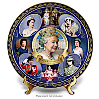 Queen Elizabeth II Commemorative Porcelain Collector Plate