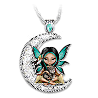 Moonheart, The Spirit Of Strength Crystal Pendant Necklace