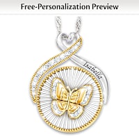 The Magic Of Believing Personalized Pendant Necklace