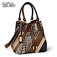 Bob Mackie Palm Desert Bucket-Style Fashion Handbag