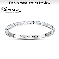 1-Carat A Love Like No Other Personalized Wedding Ring