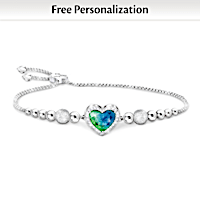 Follow Your Heart Personalized Bracelet