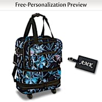 On My Way Butterfly Personalized Travel Bag