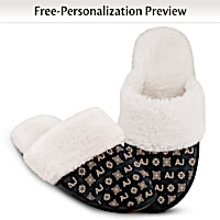 Just My Style Personalized Women's Slippers