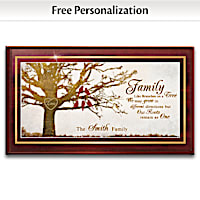 Our Family Tree Personalized Wall Decor