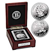 The Sacagawea Dollar Mule Error Tribute Coin And Display Box