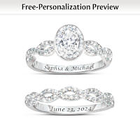 Lab-Grown Diamond Eternal Promise Personalized Bridal Ring