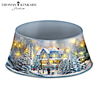 Thomas Kinkade Surrounded By Joy Tree Collar