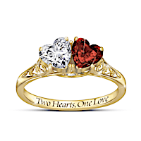 Entwined In Love Ring