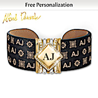 Alfred Durante Monogrammed Cuff Bracelet