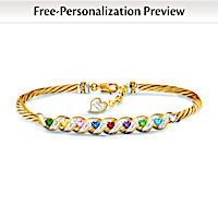 Family Is Forever Personalized Bracelet