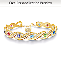 Forever And Always Personalized Bracelet