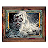 White Lightning Wall Decor