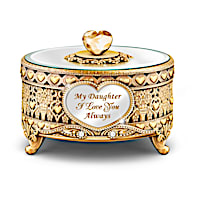 A Daughter Is A Treasure Forever Music Box