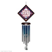 New York Giants Wind Chime