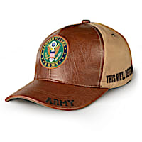U.S. Army Men's Cap With ARMY Emblem Patch