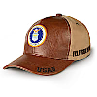 U.S. Air Force Men's Cap With USAF Emblem Patch