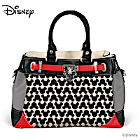 Disney "Mickey Mouse All Ears" Fashion Handbag With Charm