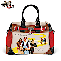 THE WIZARD OF OZ Fashion Handbag With RUBY SLIPPERS Charm