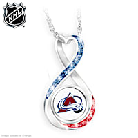 Avalanche 2022 Stanley Cup&reg; Infinity Necklace