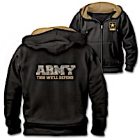 Armed Forces Strong And Proud U.S. Army Men's Hoodie
