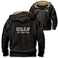 Armed Forces Strong And Proud U.S. Air Force Men's Hoodie