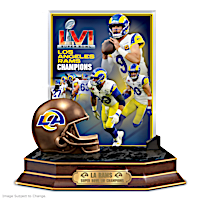 Los Angeles Rams Super Bowl LVI Champions Sculpture