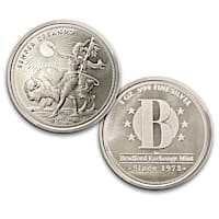 The 2022 Bradford Bullion One Ounce Silver Round Coin