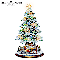 Thomas Kinkade Jingle All The Way! Christmas Tree