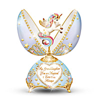 Peter Carl Faberg&#233;-Style Musical Egg For Granddaughter