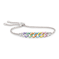 Hand-Enameled Heartfelt Wishes For My Granddaughter Bracelet