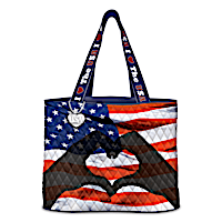 I Love The USA Tote Bag