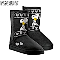 PEANUTS Snoopy And Woodstock Women's Short Boots