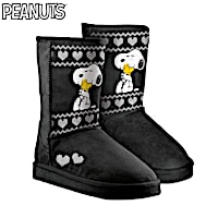 Snoopy And Woodstock Women's Boots