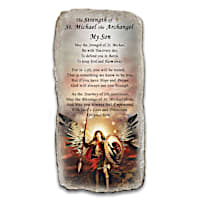 To My Son: St. Michael The Archangel Wall Decor