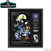 The Nightmare Before Christmas Framed Wall Decor