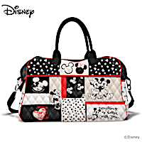 Disney's Mickey Mouse And Minnie Mouse Weekender Bag