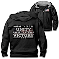 Victory In Unity Men's Hoodie