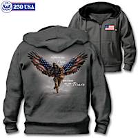 "Wings Of Pride & Protection" Hoodie Honors U.S. Military