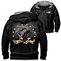 Proud And Free Men's Hoodie