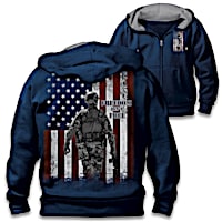 American Heroes Men's Hoodie